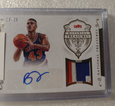 2015 Panini Brad Daugherty 3 color Patch / Auto 20/25