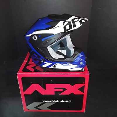 Motorcyle Helmet AFX FX-19R Offroad ATV S×S MX Racing Matte Blue XL New