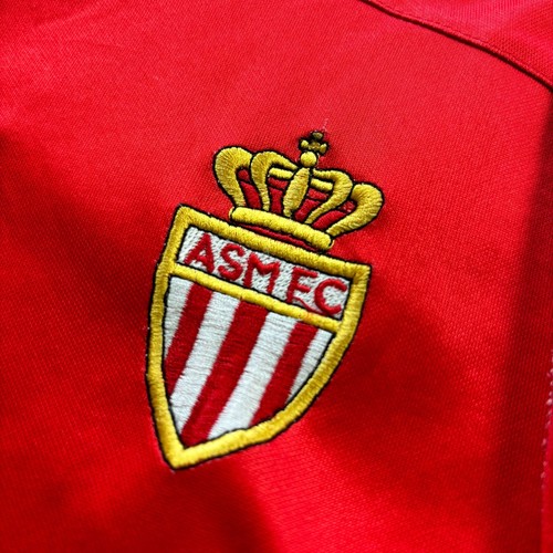 MATCH WORN AS Monaco 2003-04 Puma home Sébastien Squillaci football jersey sz M - Imagen 4 de 14