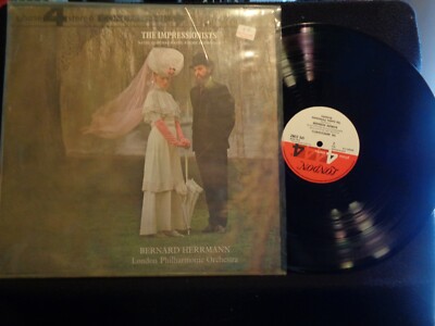 BERNARD HERRMANN THE IMPRESSIONISTS LP RECORD