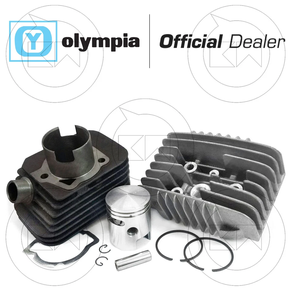 Kit Cylindre Olympia 65cc Ø43 Axe de Piston 12mm Piaggio Si Boss Grillo 50