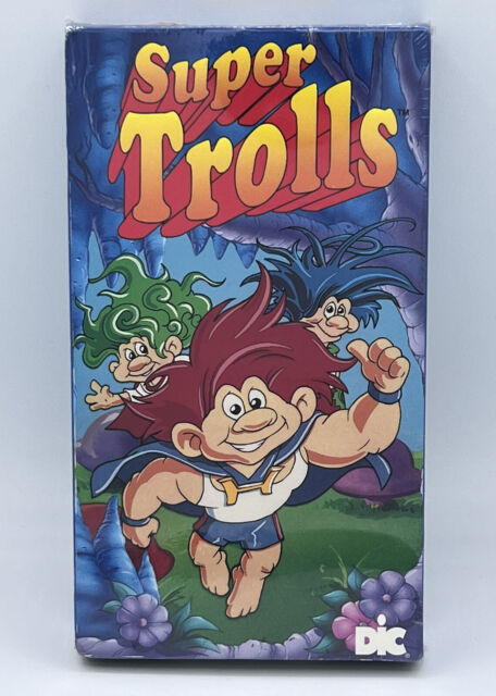 Super Trolls RARE Dic Video 1992 VHS Cartoon Animation San Francisco Evil  Wizard for sale online | eBay