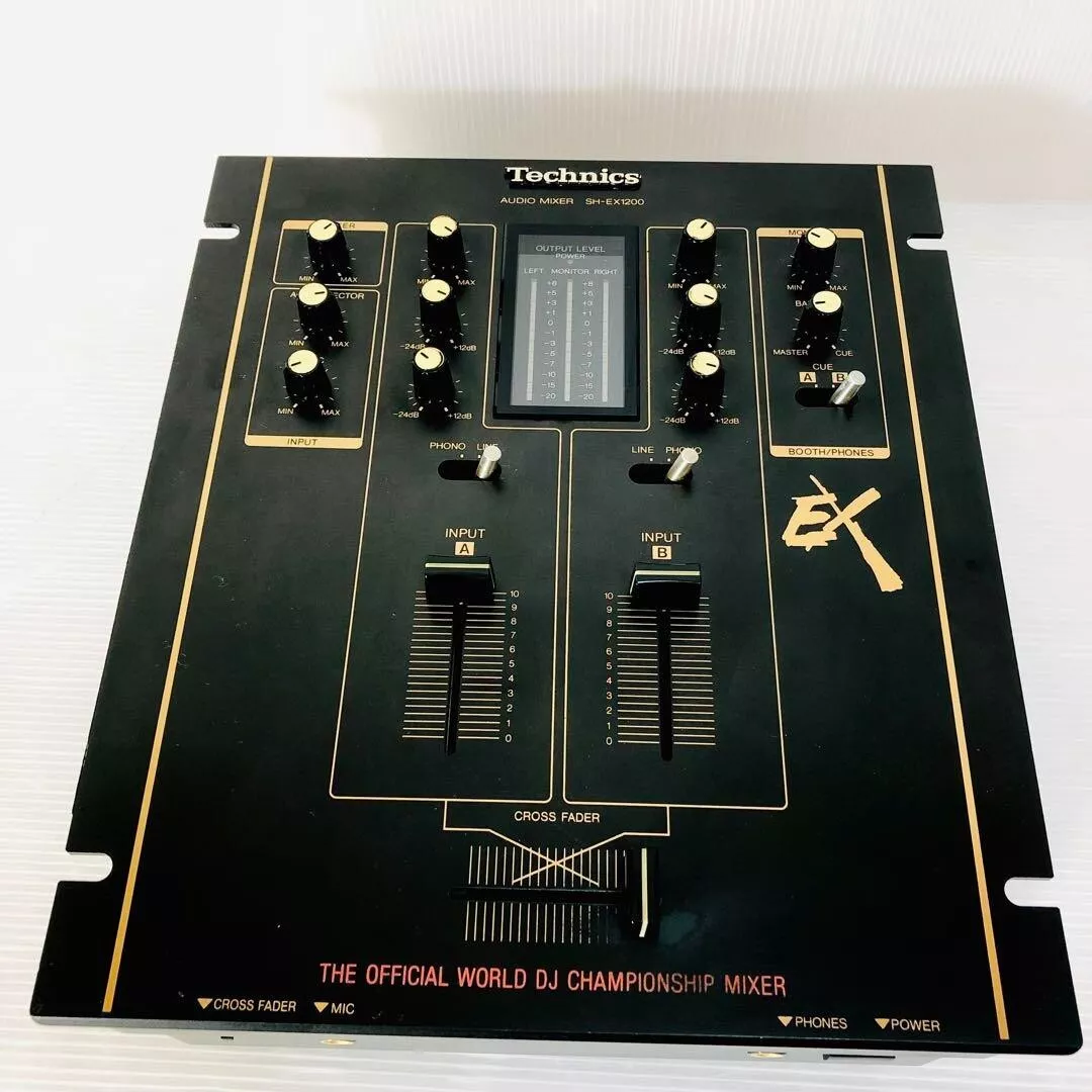 Technics SH-EX1200-K 1200 BK DMC Championship Official Audio Mixer Analog