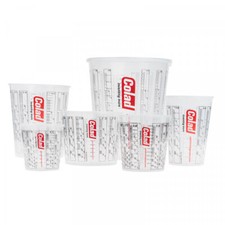 Colad Paint Mixing Cups With Printed Mixing Ratios Automotive Refinish Measuring
