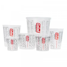 Colad Paint Mixing Cups With Printed Mixing Ratios