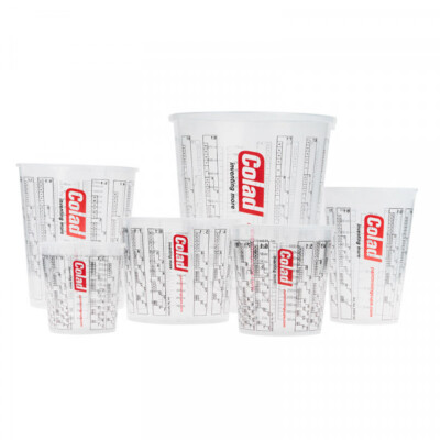 #ad #ad Colad Paint Mixing Cups with Printed Mixing Ratios Automotive Refinish Measuring $44.26