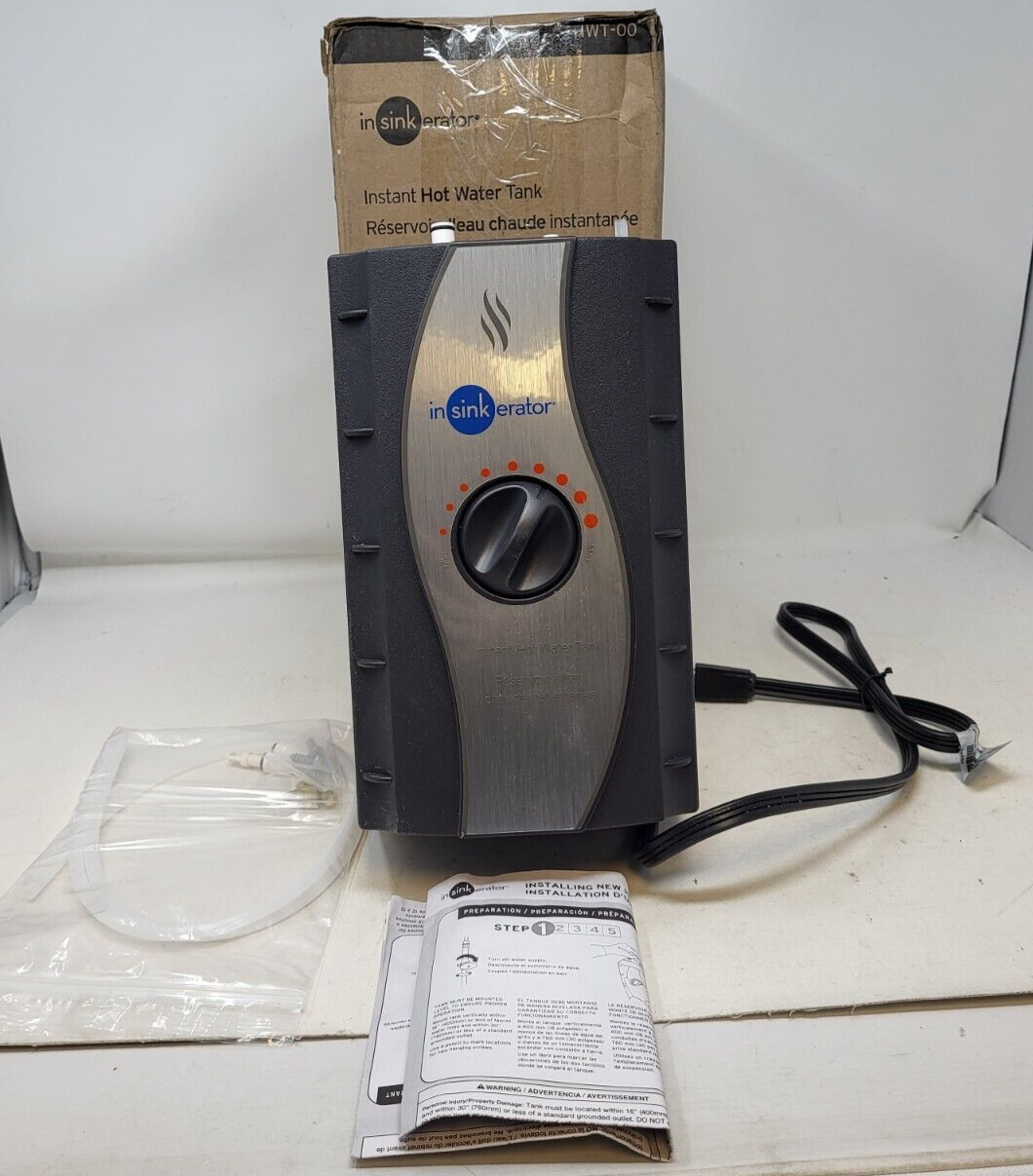 InSinkErator Instant Hot Water Tank - 2/3 Gallon Stainless Steel Tank, HWT- 00 | eBay