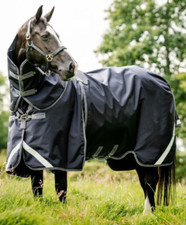 Horseware Rambo Optimo Plus Turnout Lite Lightweight 0g Rug + 0g Hood 5'6"-7'3"