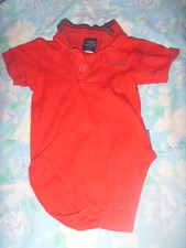 CLEARANCE! Red Baby Oshkosh bodysuit Jumpsuit 3-6mths  *Free Post