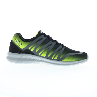 Fila Memory Fantom 5 1RM01396-055 Mens Gray Canvas Athletic Running Shoes 10.5