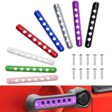 Door Grab Handle Inserts Cover Trim for Jeep Wrangler JK JKU 2007-2018