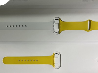 44mm canary yellow sport loop