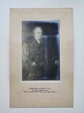 John David Macbride. (1778-1868) (Oxford University) - Original 1919 photo Print