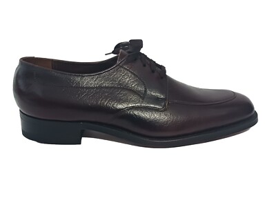 Vintage Florsheim Brown Leather Blucher Textured Oxford  display picture 1