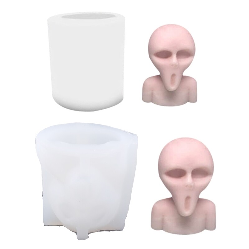 Resin DIY Craft Halloween for Head Soap Molds for DIY Craft Jewelry Making