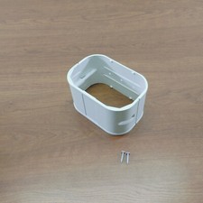 5" Connector Line Cover Set Parts PVC Accessory for Ductless Mini Split