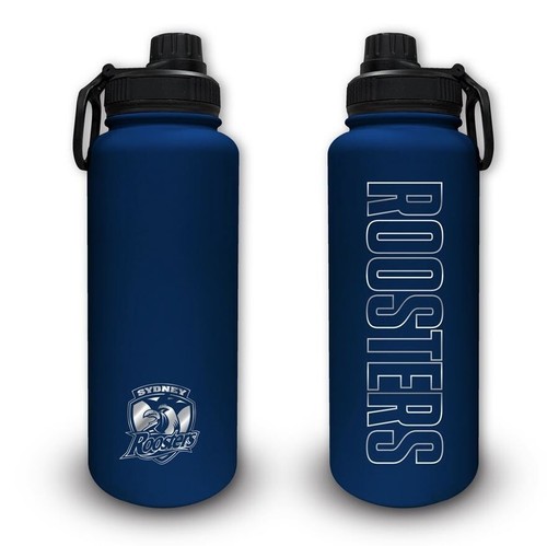 127267 SYDNEY ROOSTERS NRL STAINLESS STEEL DOUBLE WALLED 960ML DRINK BOTTLE - 第 1/1 張圖片