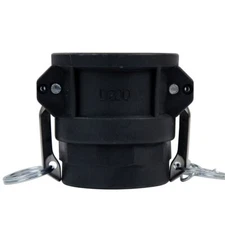 1 PC Polypropylene Camlock Fitting 2" Coupler x 2" Female Thread Gasket