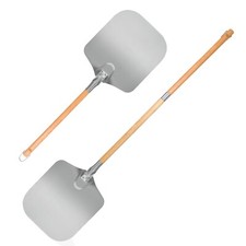 Pizza Peel 12 x 14 Inch Adjustable Length Pizza Paddle, Long or Short Handle