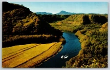 Postcard Wailua River, Kauai, Hawaii Unposted