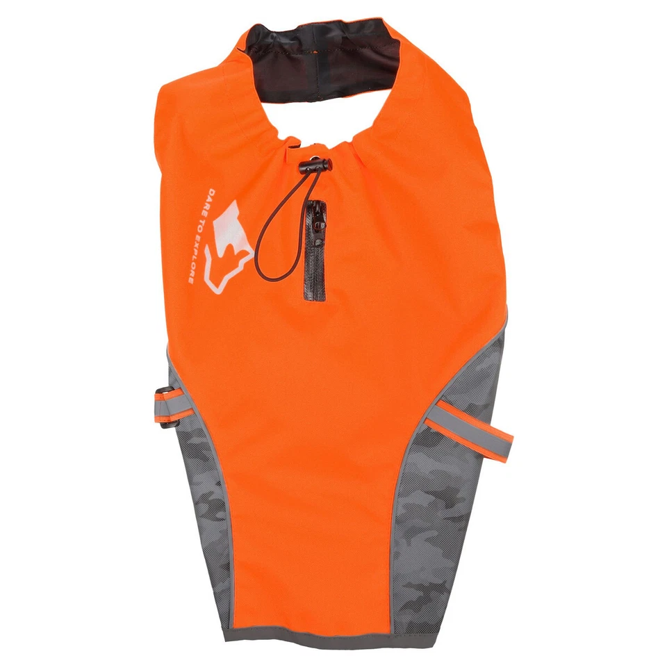 Gilet De Sécurité Flamingo Fizz Orange/Grey - Réfléchissant Pour Chiens - Photo 2/4