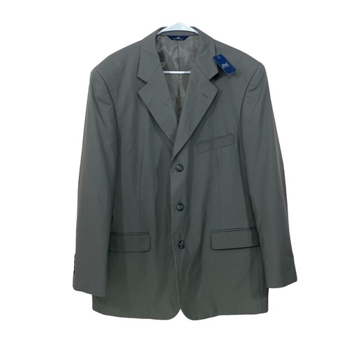Brooks Brothers Brooksease Suit Mens 44XL Pants 37x32 Button