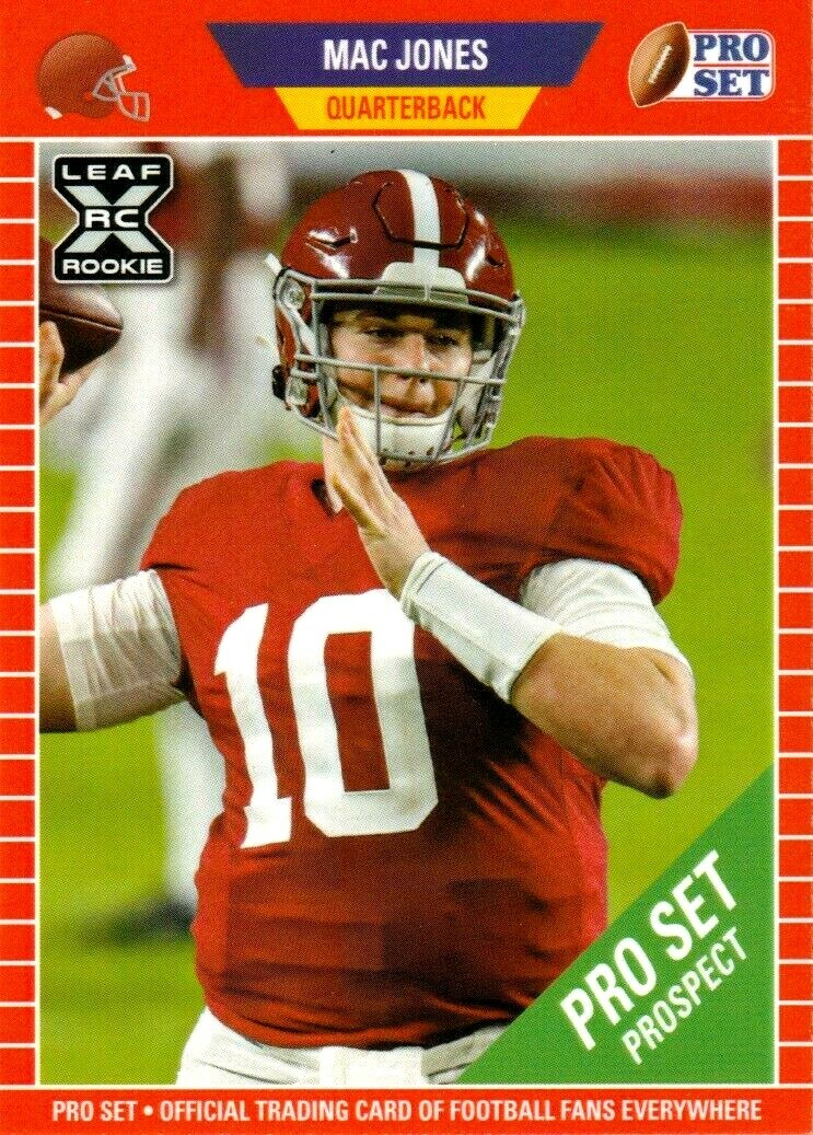 2021 LEAF PRO SET INSTANT MAC JONES XRC #PS6 ROOKIE /8777