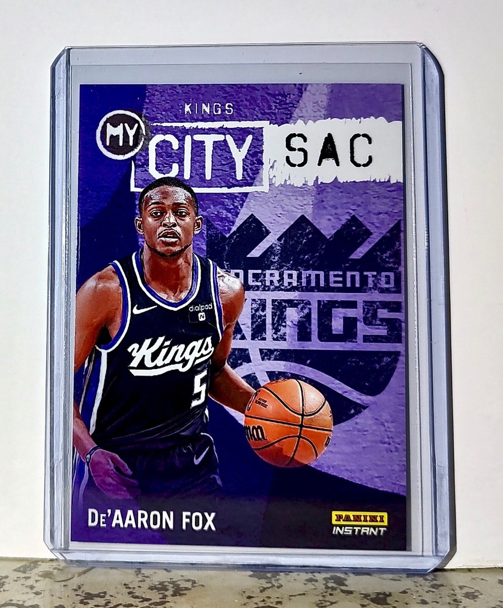 NBAカード　DeAaron Fox absolute  RC auto De'Aaron Fox 2023-24 Panini NBA #20 MyCity Basketball Card
