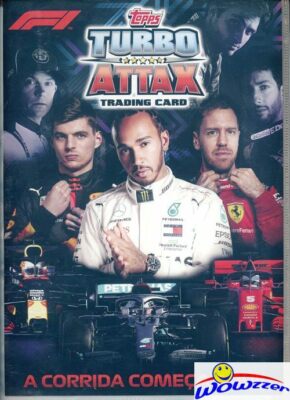 2020 Topps Formula Turbo Attax HUGE Collectors Binder+Checklist-Holds 324 Cards!