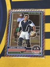 2023 Panini USA Baseball Stars & Stripes - Stripes Prizm #15 Campbell Smithwick
