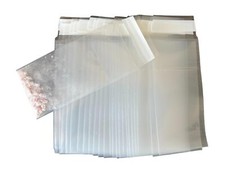 100 Pack of Pill Crusher Pouches, Disposable Medicine Bags, Thick Clear Plastic