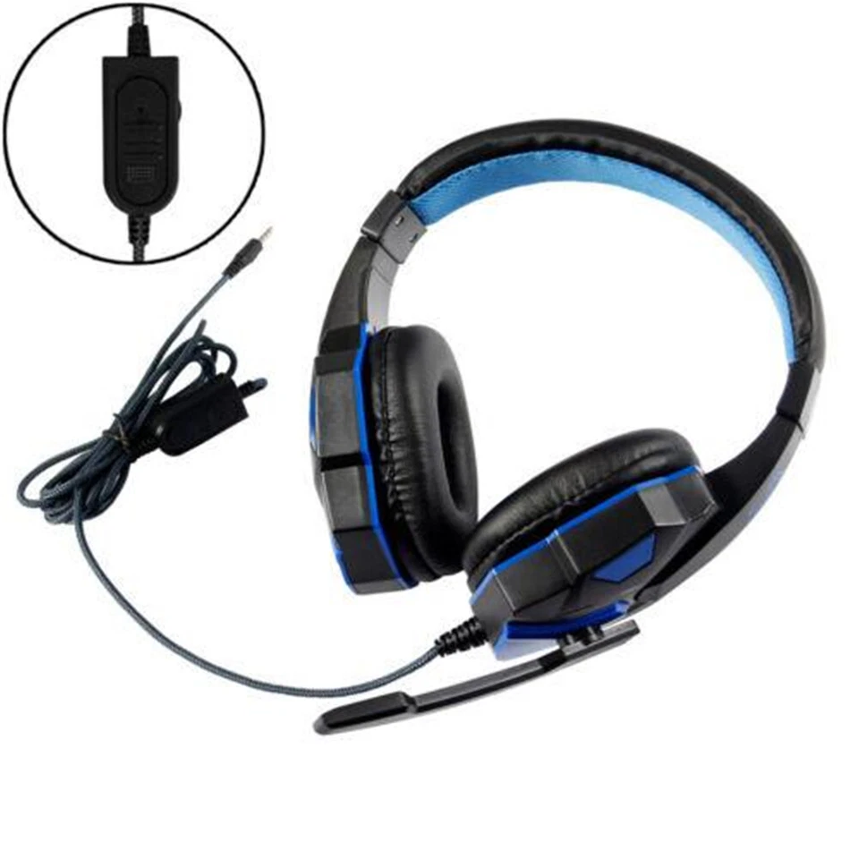 Wired Gaming Headphones Over-Ear Stereo Headset with Mic for PC/PS4/Xbox One - Image 4 of 4