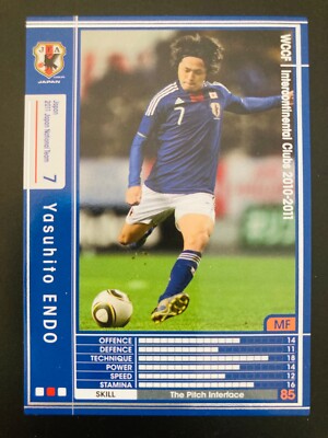 WCCF スペイン 2010-11 Panini SEGA WCCF Japan National team base set (16) cards