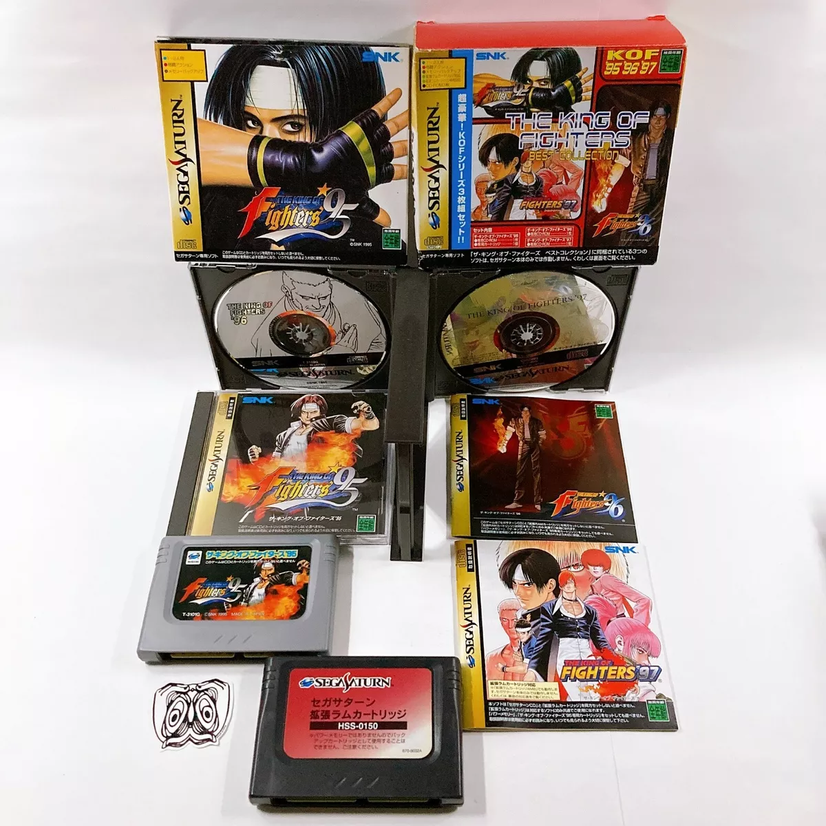 Sega Saturn The King of Fighters 97 with RAM