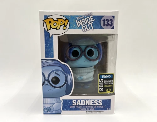 Funko POP Inside Out Sadness 133 Glitter Disney Pixar SDCC 2015