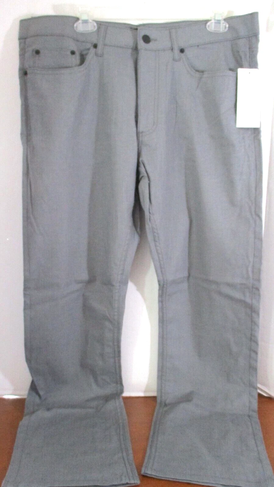 KENNETH COLE~ Gray STRETCH Casual Lightweight PANTS~ Men's 30x30~NWT