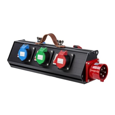 Power Cabinet 6 Road 16A Waterproof Output Power Distributor Box for Stage Audio