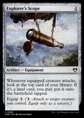 2023 MTG Explorer's Scope Commander Masters Common #380