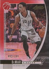 2019-20 Absolute Memorabilia Basketball Red Parallel: Pick from List