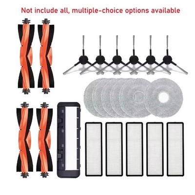 Main Side Brushes/Filters/Mop Cloth Parts For Xiaomi Robot Vacuum S20 +/S20 Plus