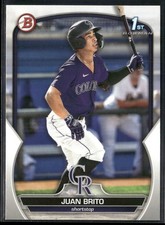 2023 Bowman #BP-77 Juan Brito Prospects