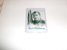 Twilight Zone Earl Holliman Signed Autographed Card
