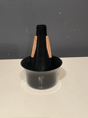 Vincent Bach Trumpet Straight Mute Black Brass Instrument Mute Cork Vintage