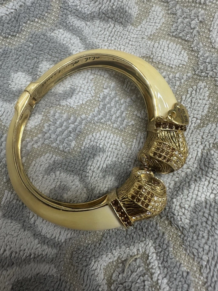 Brazalete brazalete brazalete perro Bradford Exchange Shin Tzu con cristales de Swarovski. Foto 2 de 4