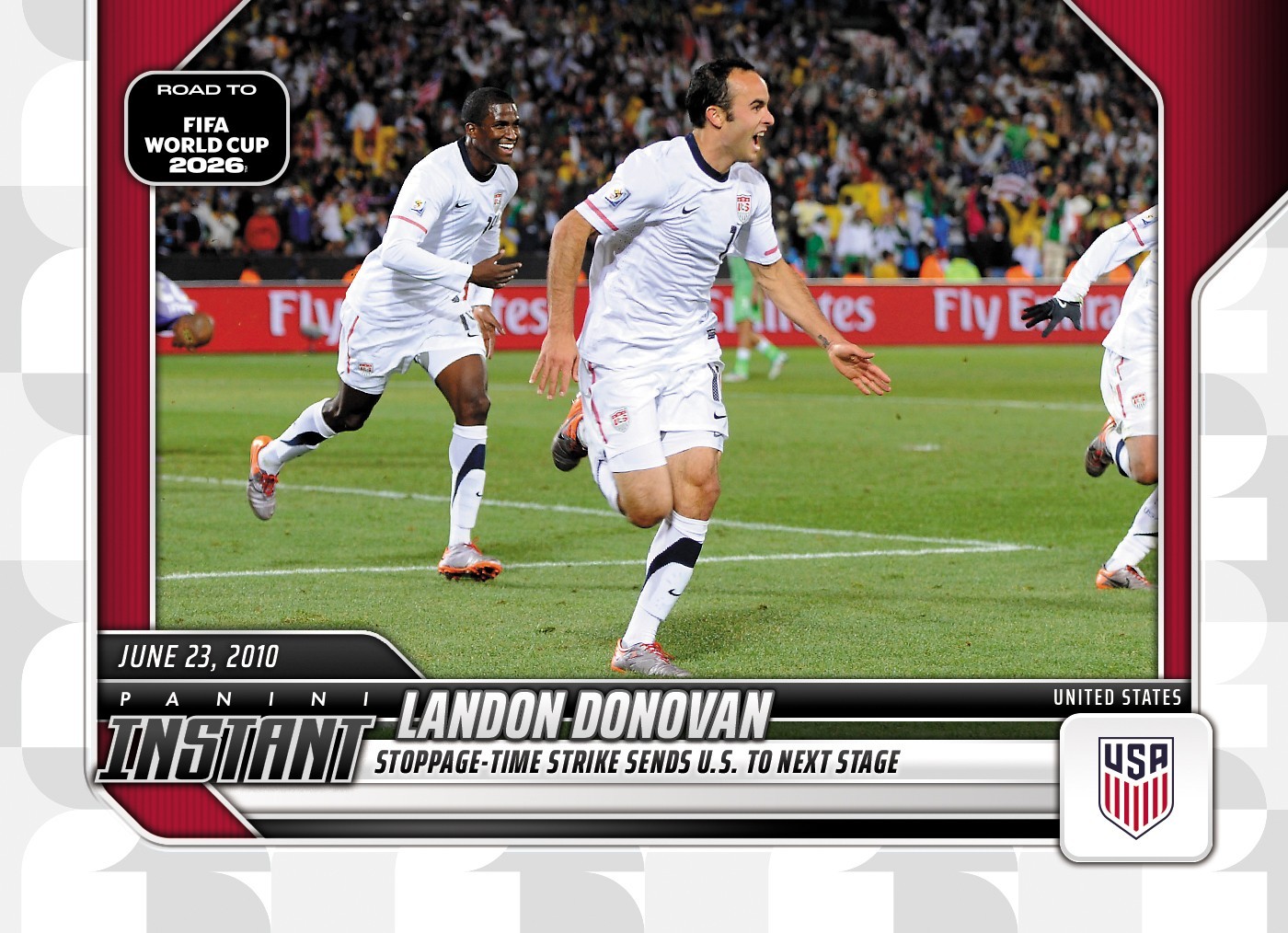 2026 Panini Instant Road to FIFA World Cup #RTWC2 Landon Donovan USA PRESALE