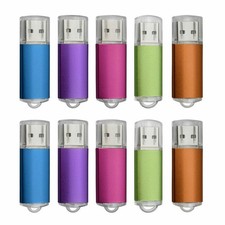 USB Flash Jump Memory Drive Storage U Disk Stick Pendrives 1G/2G/4G Lot 10Pack