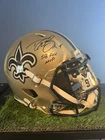 DREW BREES Autographed New Orleans Saints Full Size Helmet w/ Custom Visor - COA