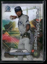 2021 Bowman #POS-WF Wander Franco Chrome Positional Promise
