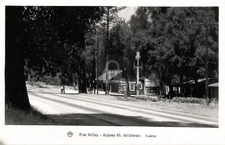 Pine Valley CA Highway 80 Indian Trading Post RPPC Photo Postcard COPY