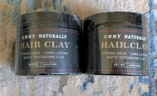   Lot of 2   CNNY Men'S Hair Styling Clay Each 3.53 Oz Matte Hair Clay